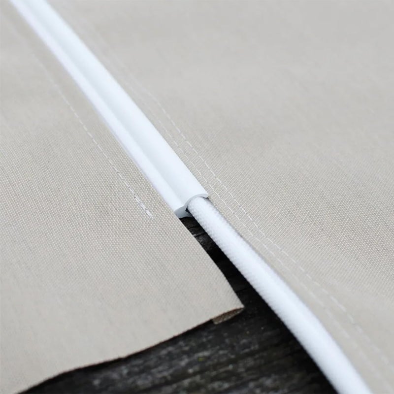 samou 3 Metres Awning Rail Piping 8mm, Double Flap Ka-dor Awning Tent Piping Insert with Solid PVC Core for Rv/Camping/Tent - Image 2